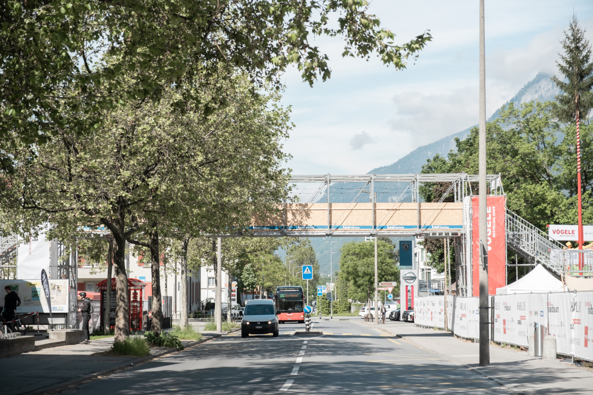 Event-Bau, Maibaum in Chur